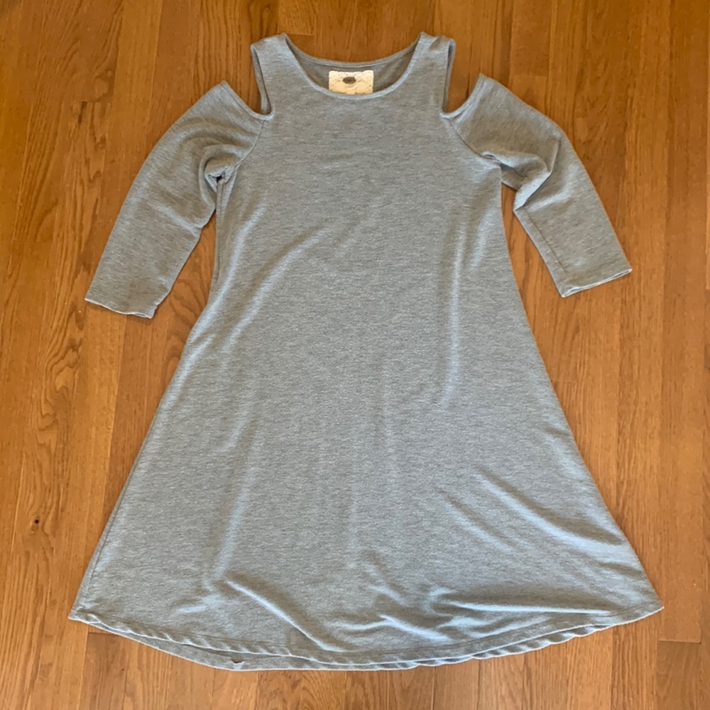 Cupio cold shoulder dress